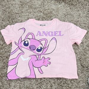 Womans Pink Stitch T-Shirt
